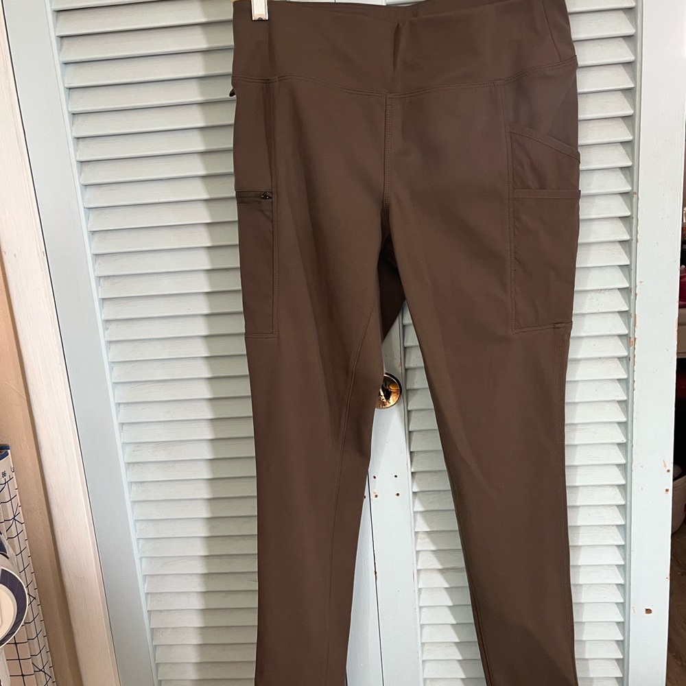 Women's Carhartt Stretch Utility Pants - Brown